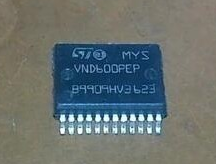 VND600PEP 电源开关IC配电驱动器 汽车车身电脑发动机芯片