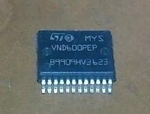 VND600PEP 电源开关IC配电驱动器 汽车车身电脑发动机芯片