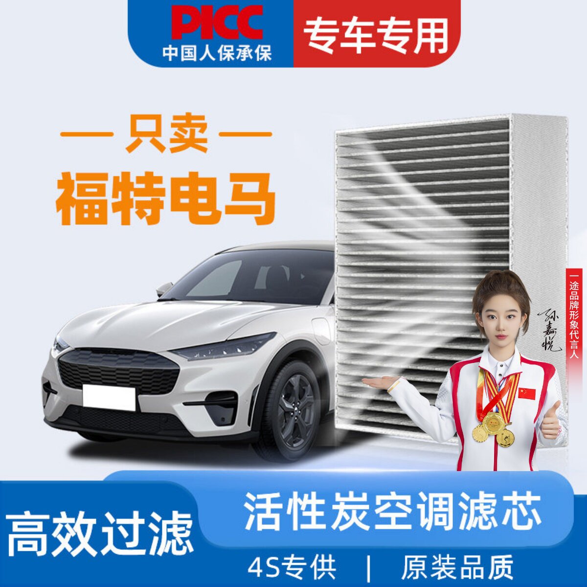 【高效过滤】电马原装空调滤芯图片