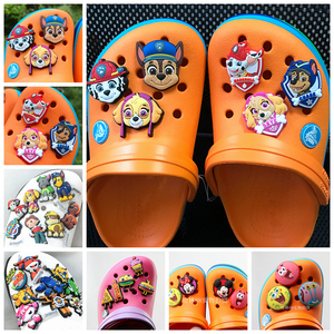 正品CROCS鞋花鞋饰鞋扣洞洞鞋花 汪汪队 飞行侠 猪猪侠卡通装饰花