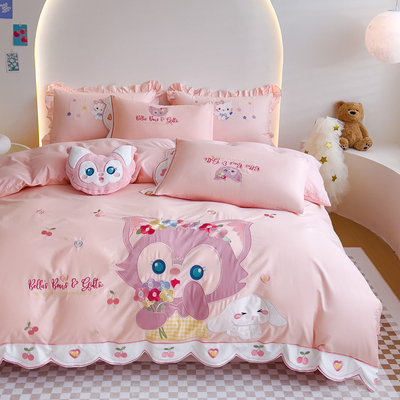 玲娜贝儿可爱纯棉四件套