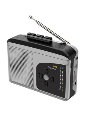 ezcap234 EVA磁带随身听录音机卡带机英语磁带转MP3录人声到TF卡