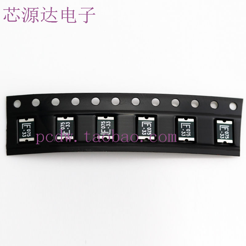 原装自恢复保险丝贴片力特Littelfuse1812L075/33DR 0.75A 33V