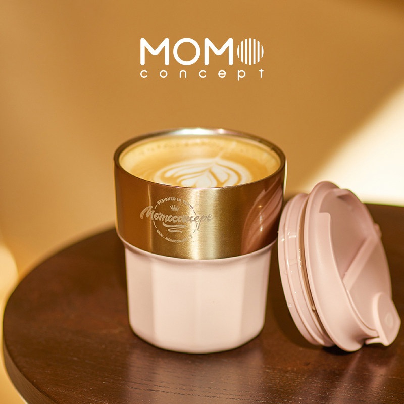 momoconcept棱线几何咖啡杯