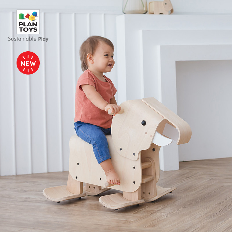 泰国plantoys行走的儿童房摇摇马