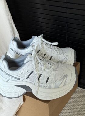 2026春季新款7cm小个子厚底老爹鞋女轻便休闲增高运动女鞋