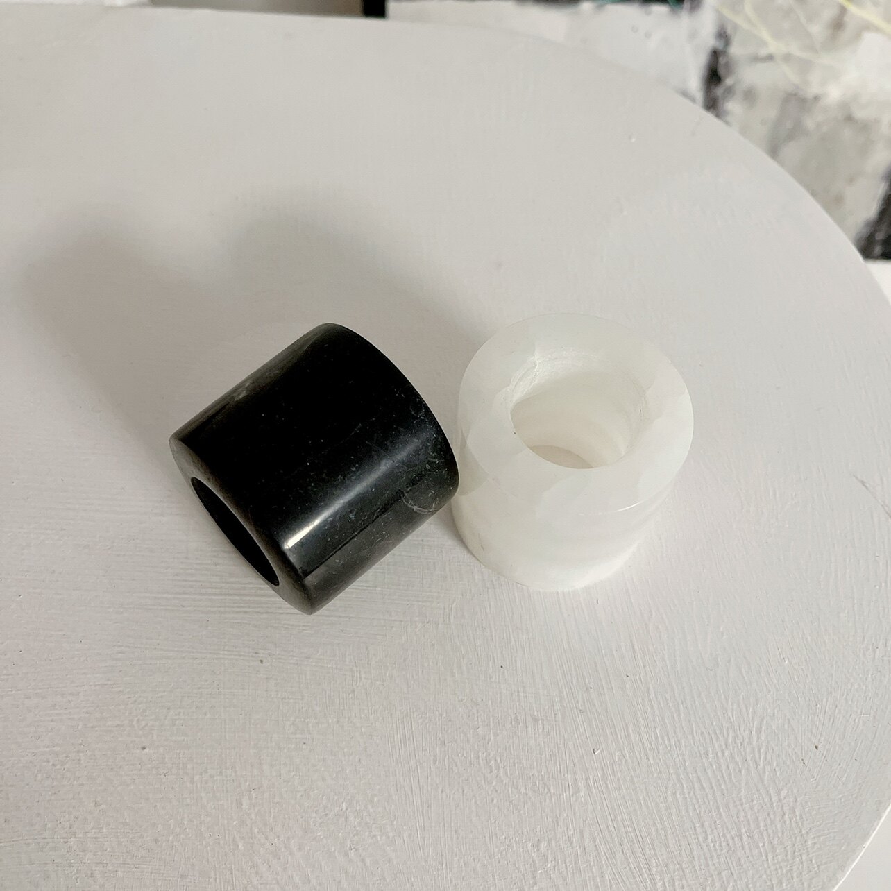 중세 시대의 부드러운 가구 창의적인 가구 장식 작은 촛대 장식품