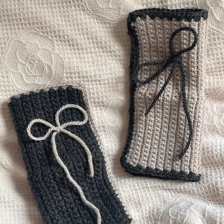 毛线钩针秋冬帽子围巾手工编织diy材料包自织防漏风露指手套礼物