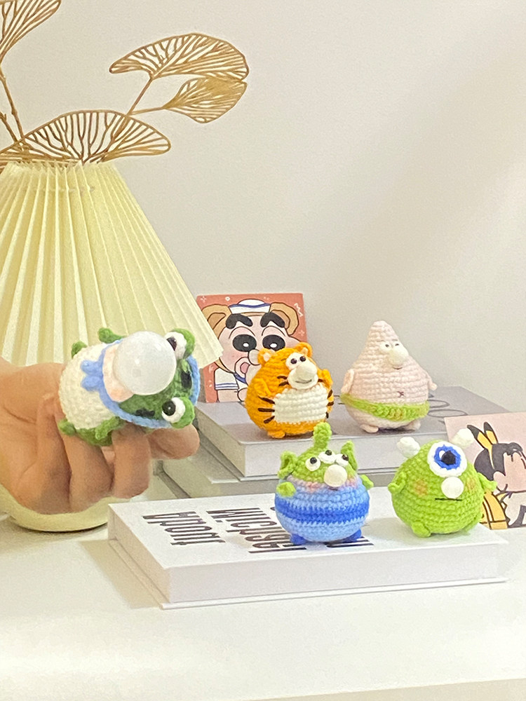 细手工钩织挂件/钥匙扣DIY