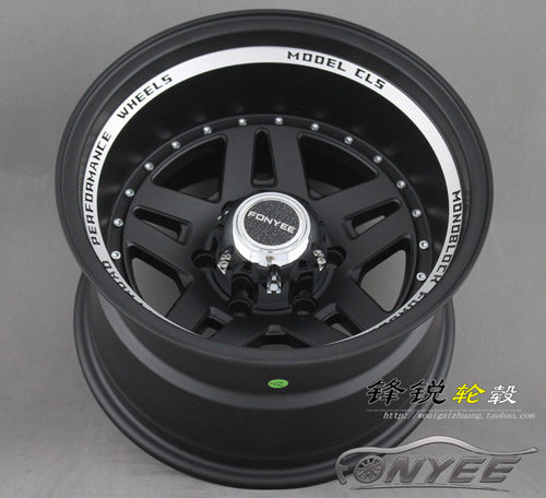 越野负值-44轮毂2500黑金刚BJ40五十铃MUX帕拉丁途乐15 16寸