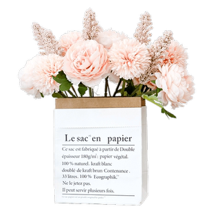 仿真花乒乓菊小茶玫香草穗花蒲公英假花装饰绢花花艺客厅餐桌装饰