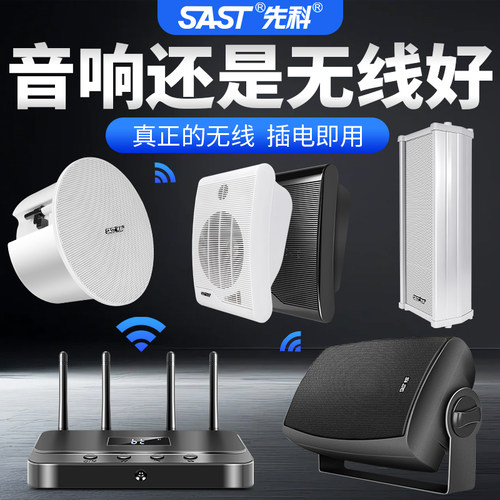 先科K54壁挂式音响店铺专用商用