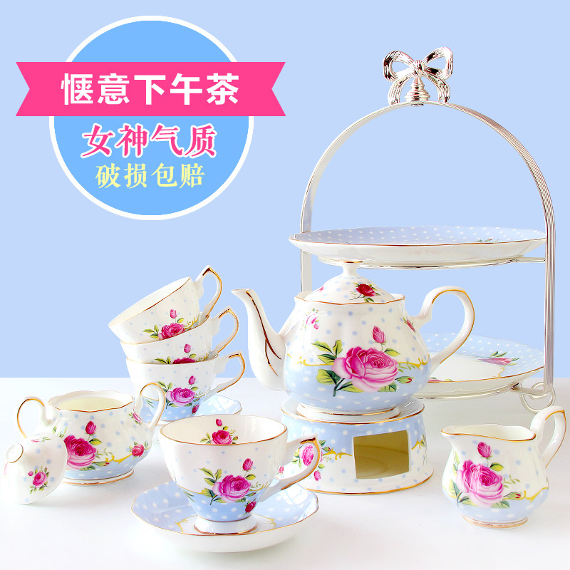European style Tea Set Bone English afternoon tea tea set Coffee Coffee Cup Set ceramics originalityin the Tableware , Coffee , Coffee set with  category - from Buy2taobao.com to provide professional Taobao agent buy service