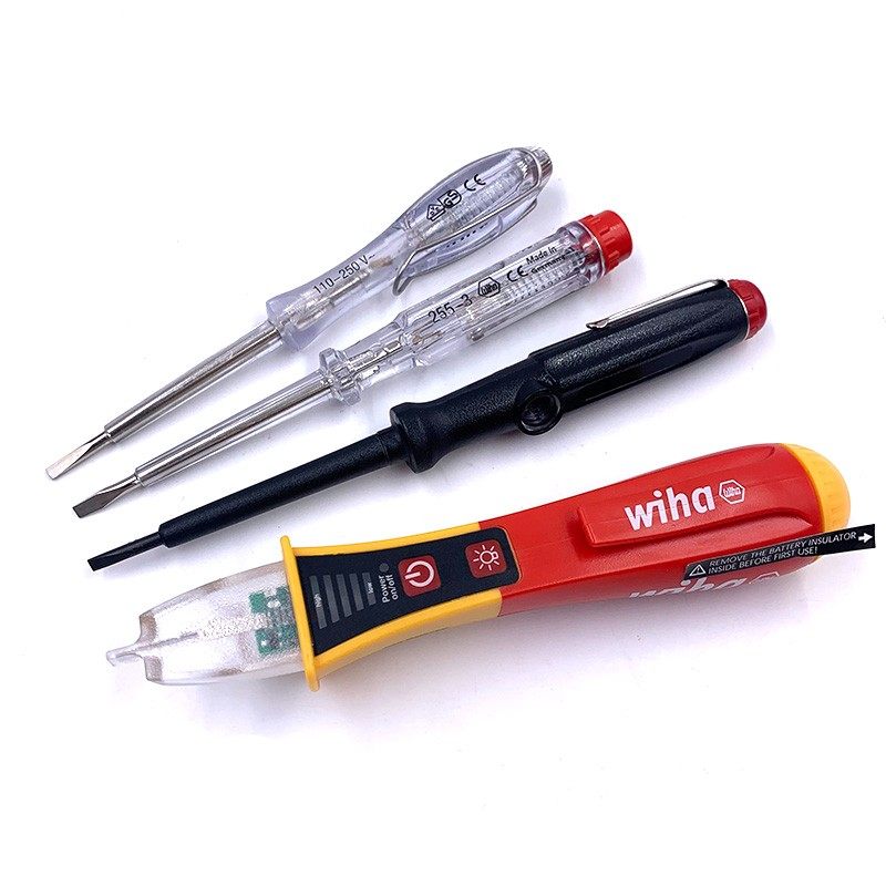 威汉进口测电笔电工一字电笔
