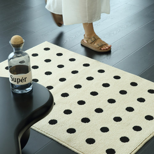 奶油风地毯入户门地垫2025新款