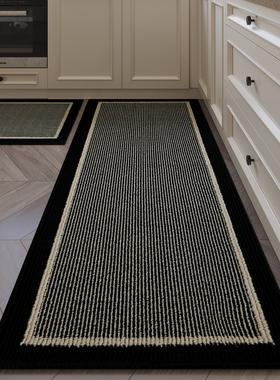 厨房地垫防滑防油专用吸水脚垫长条防水垫高级感耐脏2025新款地毯