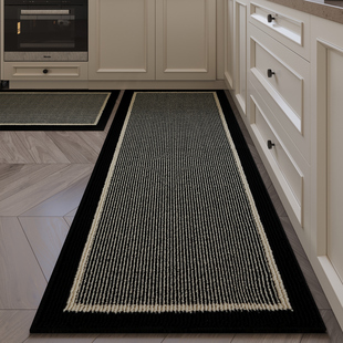 厨房地垫防滑防油专用吸水脚垫长条防水垫高级感耐脏2025新款 地毯