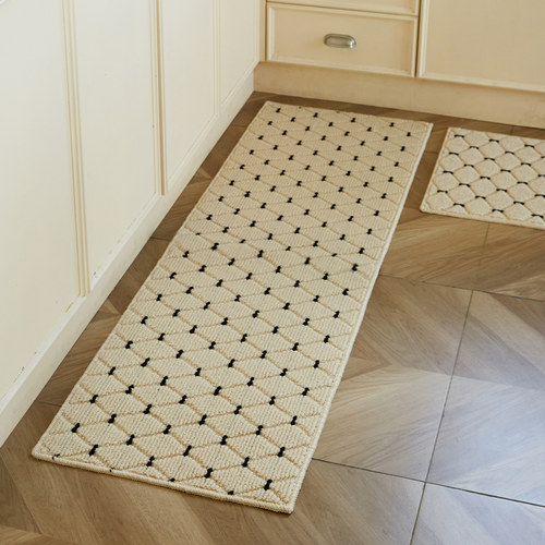 轻奢高级感厨房专用地垫防滑脚垫