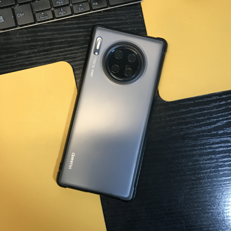 适用于华为MATE30Pro磨砂手机壳Mate30保护套防指纹硅胶防摔简约
