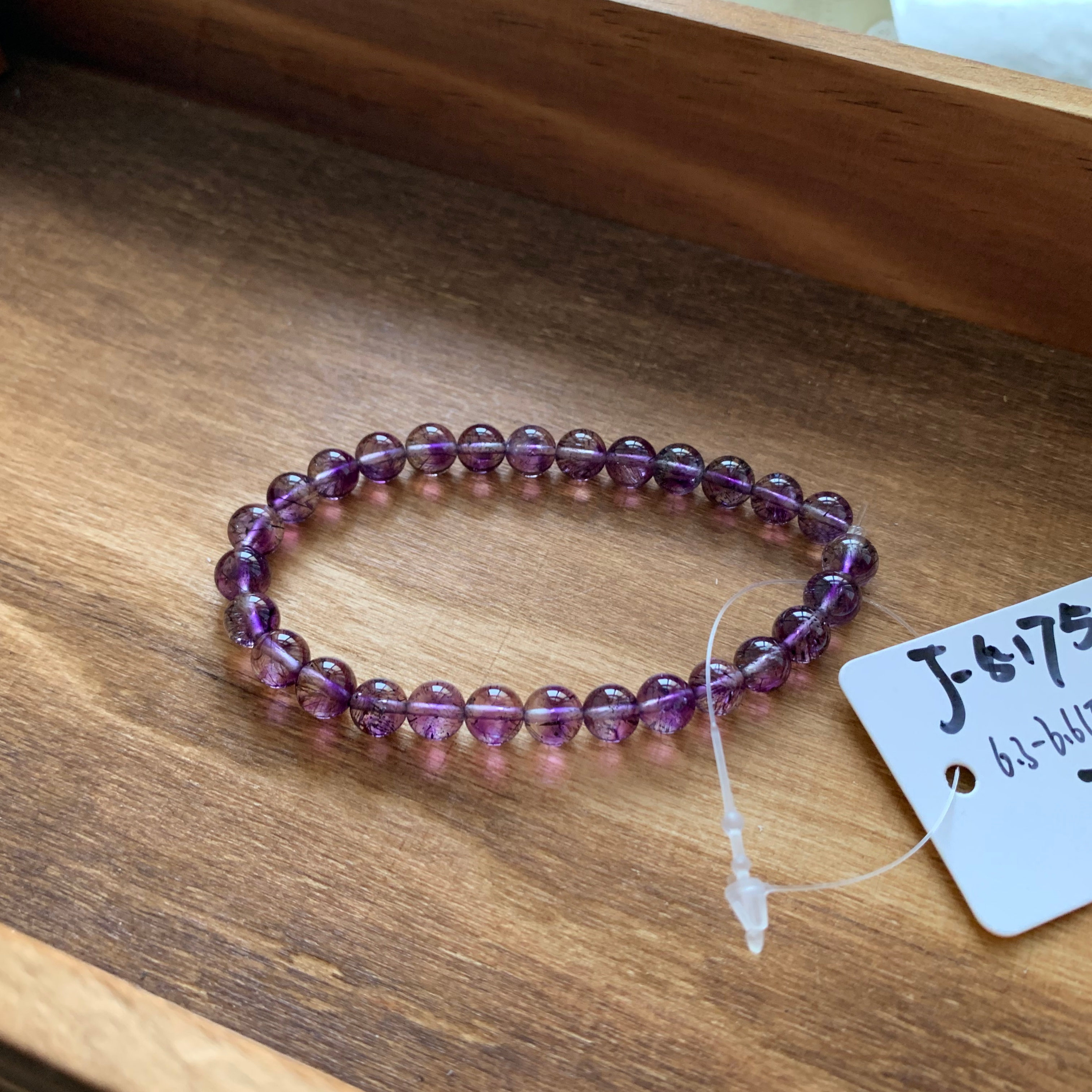 毛毛的翠/J 5175//紫超水晶手串//700