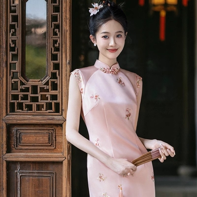 新中式国风小个子敬酒服新娘2025新款订婚礼服裙女高端轻奢小众夏