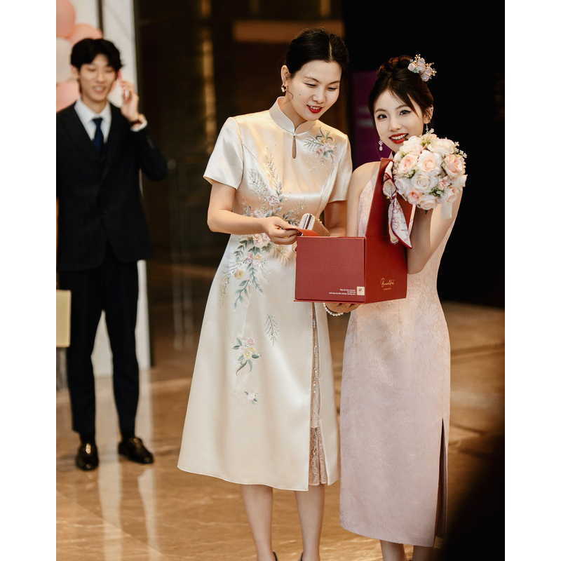 婚宴旗袍礼服日常可穿连衣裙