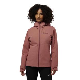 代购 wolfskin狼爪女士冲锋衣防风防水保暖保暖外套连帽 Jack