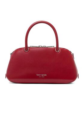 海外代购kate spade NEW YORK女士包袋新拉链闭合可拆卸肩带红色