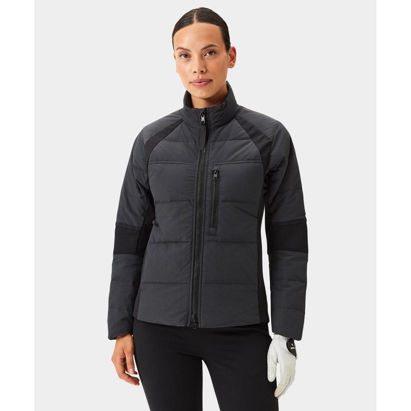 代购代购MACADE女士高尔夫夹克保暖保暖防风设计灵活活动