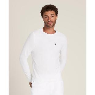 代购Wilson威尔胜男士网球服高活动性舒适贴身伸展自如透气长袖