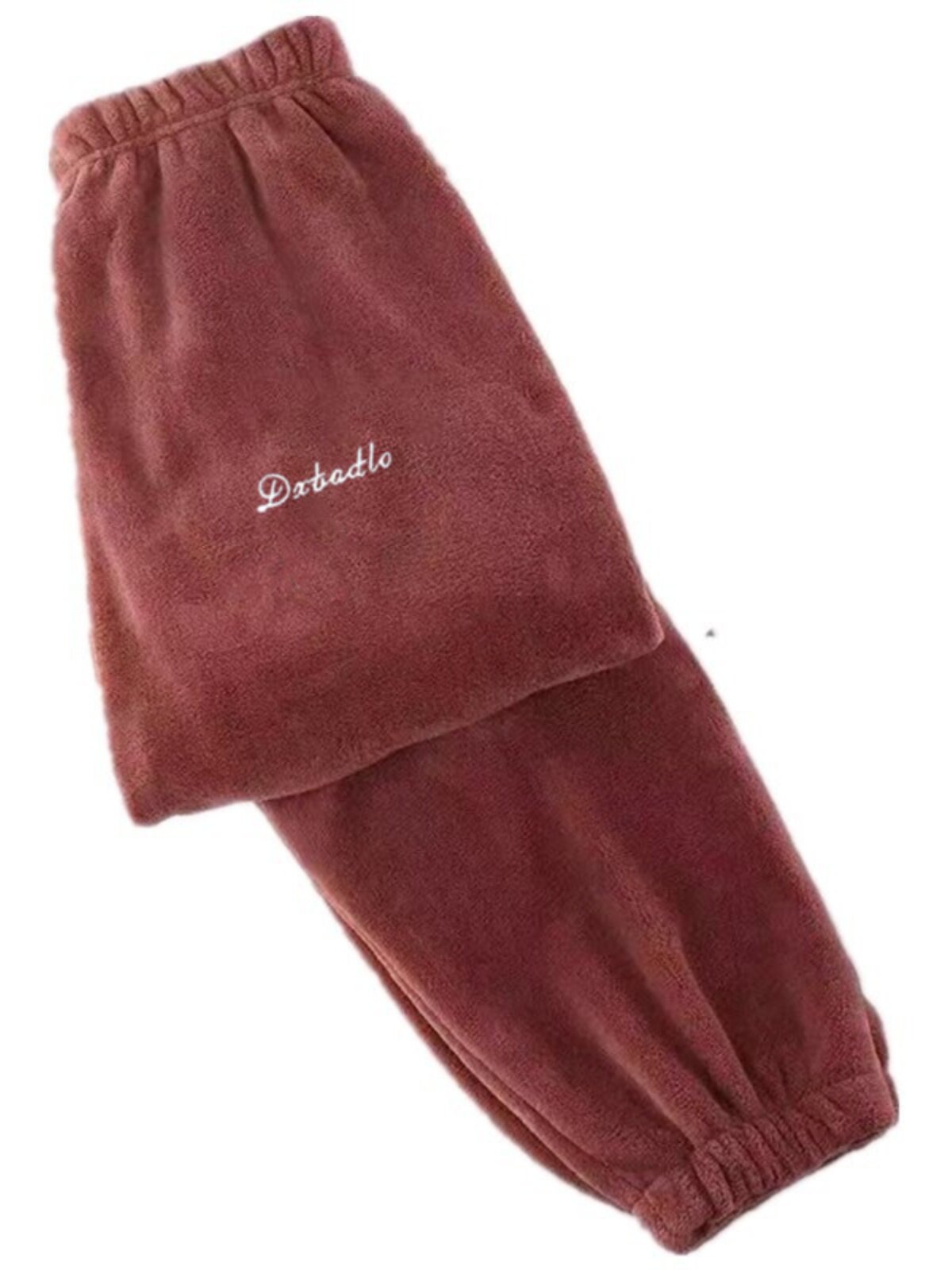 특별 제공 다용도 여성 따뜻한 옷 가을 겨울 벨벳 따뜻한 바지 게으른 사람들을 위한 두꺼운 캐주얼 대형 루즈 잠옷