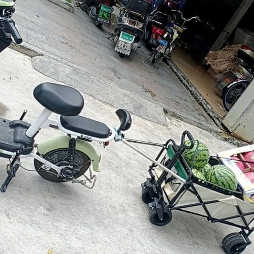 电动车拖露营车连接杆营地车牵引