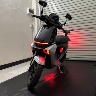 电动车M/N系列 NZMIX机械师通用改装侧边灯LED超亮彩灯配件装饰灯