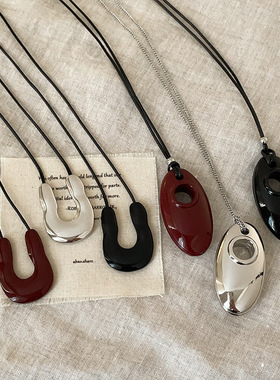 韩系简约向日葵欧尼同款项链