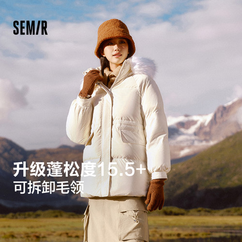 防风防水厚外套森马连帽