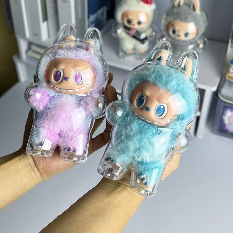 LABUBU透明保护壳高清防尘罩