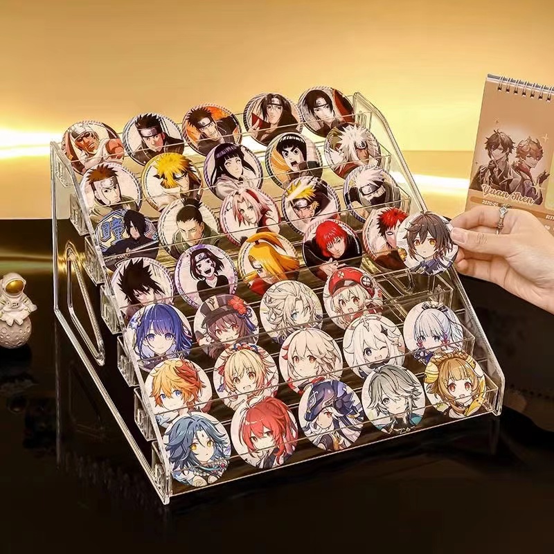 亚克力吧唧立牌透明展示架