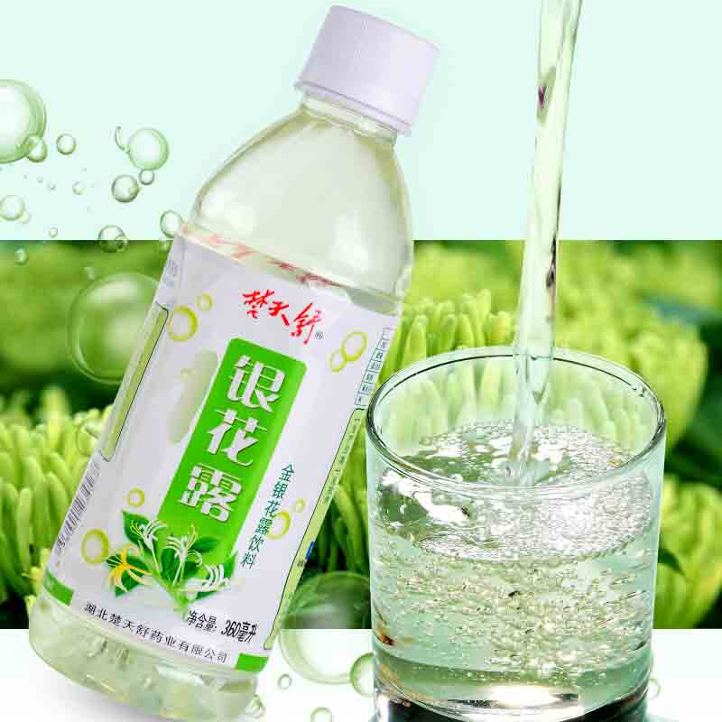 楚天舒银花露360ml*12瓶整箱装银花露饮料成人银花露夏天清凉饮品