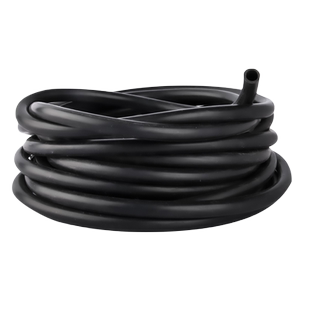 黑色硅胶管耐高温耐油橡胶软管2/4/5/6/7/8/9/10mm工业级加厚水管