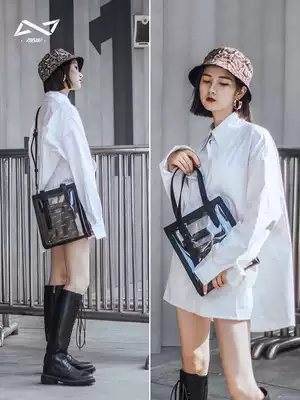 omto transparent bag 2021 new summer crossbody shoulder bag ins wild women shoulder Hand bag jelly bag