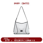 omto燕麦软hobo包包女26年新款 仿帆布松弛感极简通勤斜挎单肩包女
