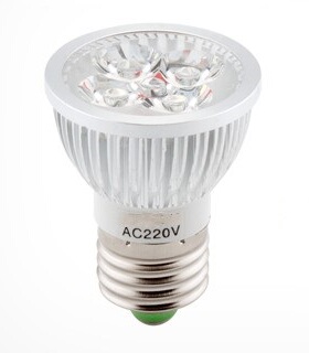 LED射灯 灯杯套件 4*1W LED车铝灯杯外壳散件  LED车铝灯杯配件