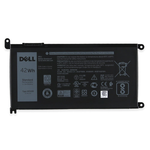 适用原装DELL戴尔15MF P58F P66F P61F P61F001 42W电池WDXOR