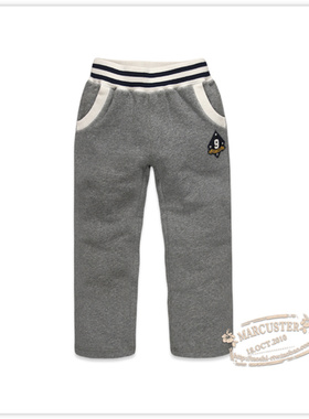 rtw童裤2025年春男童长裤休闲裤小童裤子纯棉弹力儿童潮卫裤63237