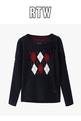 女童毛衣套头针织打底衫