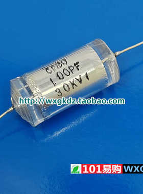 CB80 30KV100PF 101J 100PF 100p 30000V 30KV 高压聚苯乙烯电容