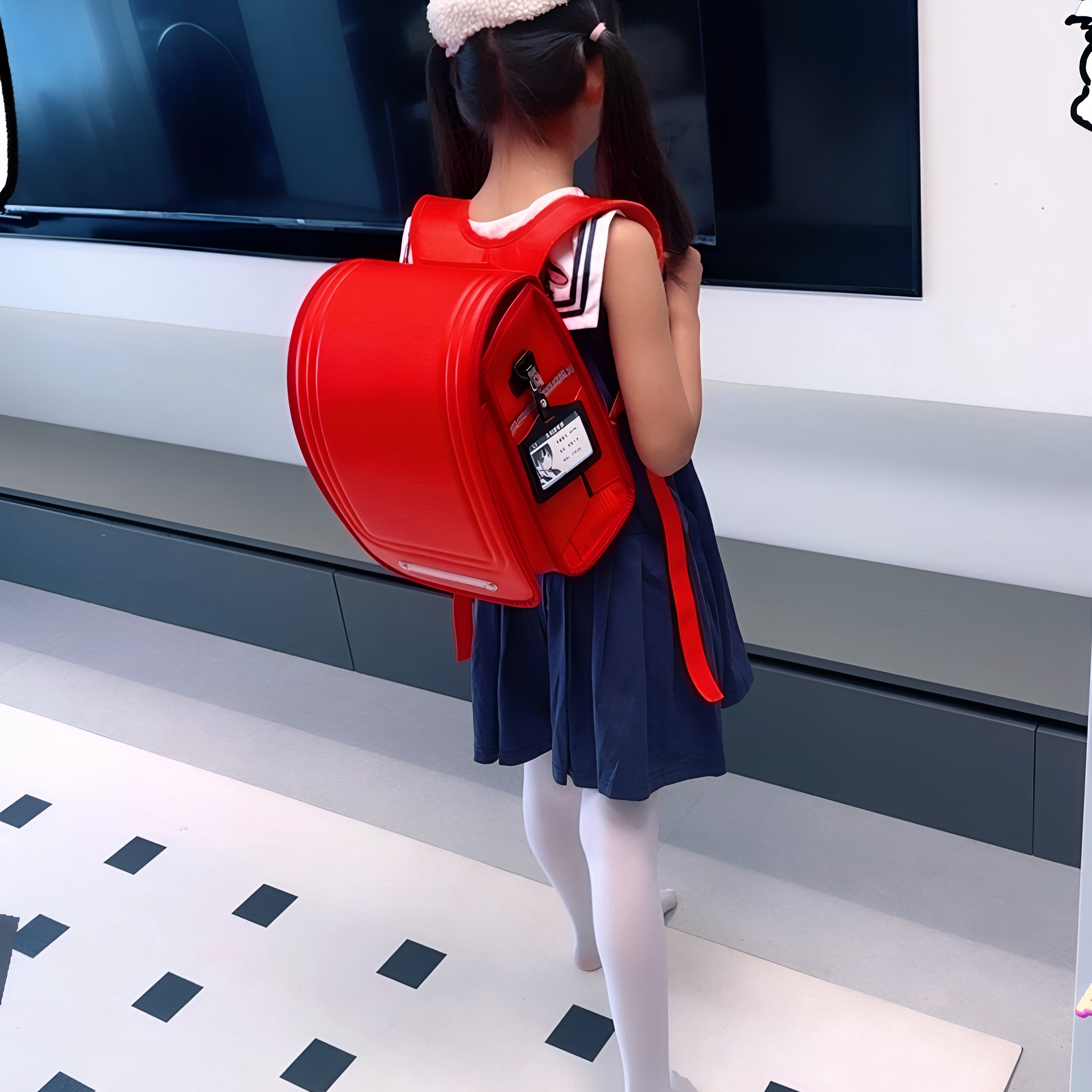 春宇日式学生儿童双肩书包图片