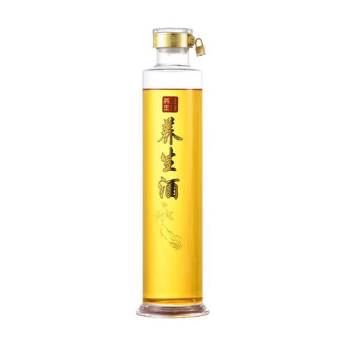 人参泡酒玻璃瓶高档家用酒罐密封酒瓶养生专用酒坛白酒空瓶酒瓶子