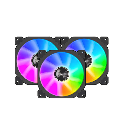 乔思伯FR925 argb台式机箱cpu散热器风扇9cm静音温控pwm9厘米90mm