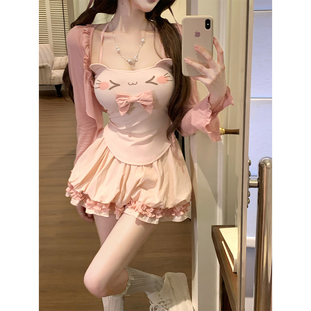 【瑞茜】小猫约会记 可爱风Lolita女仆装洛裙连衣裙R2718-1L